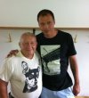 Zdeněk Srstka,Vráťa Lokvenc v kabině 